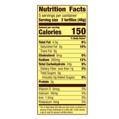 Vỏ Bánh Tortilla Old El Paso Flour Tortilla Wraps, Túi 232g (Túi 10 cái)