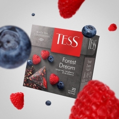 Trà Hoa Trái Cây Thảo Mộc Forest Dream Tess Berry & Herbal Infusion, Hộp 20 Túi Lọc Kim Tự Tháp