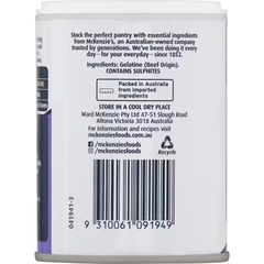 Bột Gelatin Cao Cấp Nhập Khẩu Úc McKenzie's , Lon 100g
