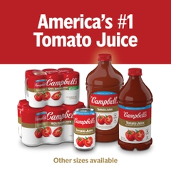 Nước Ép Cà Chua Campbell's Tomato Juice, Lon 340 mL (11.5 Fl. Oz.) [NON-GMO]