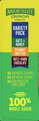 Thanh Ngũ Cốc Yến Mạch Tổng Hợp Nhiều Loại Nature Valley Variety Pack Crunchy Granola Bars, Hộp 12 Thanh (6 Gói) , 253g (8.94 Oz.)
