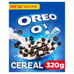 Bánh Ngũ Cốc Ăn Sáng Oreo O's Cocoa Hoops Vanilla Cereal, Hộp 320g (10 Khẩu Phần 30g)