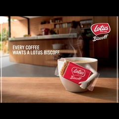 Bánh Quy Thuần Chay Caramel Lotus Biscoff Original , Gói 186g (12 pack x 2 bánh)