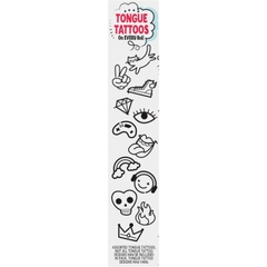 Kẹo Dẻo Trái Cây Dạng Cuộn Fruit Roll-Ups With Tongue Tattoos , Hộp 141g (10 Cuộn)