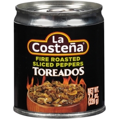 Sốt Ớt Serranos Cắt Lát La Costena Serranos Sliced Toreados, Lon 220gr