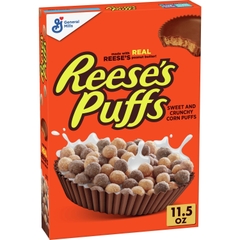 Bánh Ngũ Cốc Ăn Sáng Bơ Đậu Phộng Reese's Puff Special Edition Ambush Universe, Hộp 326g (11.05 Oz.)