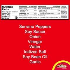 Sốt Ớt Serranos Cắt Lát La Costena Serranos Sliced Toreados, Lon 220gr