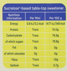 Đường Ăn Kiêng Splenda Sugar Alternative Sweet Minis, Hộp 300 Viên (16.5g)
