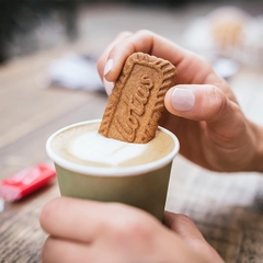 Bánh Quy Thuần Chay Caramel Lotus Biscoff Original , Gói 250g  (8.81 Oz.) (32 Bánh)