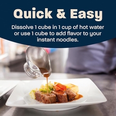 Viên Gia Vị Bò Cho Người Ăn Kiêng Massel Stock Cubes Beef , Gói 35g (7 Viên)