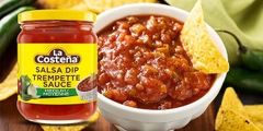 Sốt Nhúng Nachos Cay Vừa La Costena Salsa Dip Medium Mexico, Lọ 453g