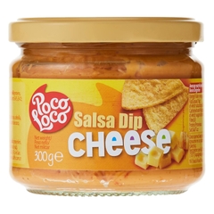 Sốt Salsa Phô Mai POCO LOCO Salsa Dip Cheese, Hộp Thuỷ Tinh 300g