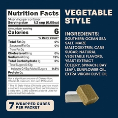 Viên Gia Vị Rau Củ Cho Người Ăn Kiêng Massel Stock Cubes Vegetable , Gói 35g (7 Viên)
