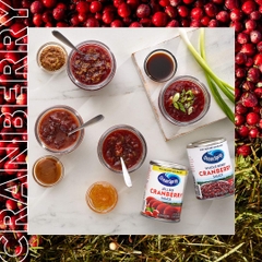Sốt Nam Việt Quất Nguyên Trái Ocean Spray Whole Berry Cranberry Sauce, Hộp 397g (14 Oz.)