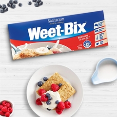 Bánh Ngũ Cốc Nguyên Hạt Giàu Dinh Dưỡng, Ít Ngọt Sanitarium Weet-Bix, Hộp 375g
