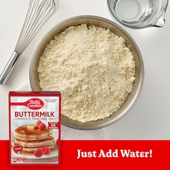 Bột Làm Bánh Pancake Pha Sẵn Vị Bơ Sữa BETTY CROCKER, Hộp 1.04 kg (37 Oz.) (2 LB 5 Oz.)