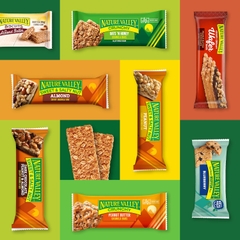 Thanh Ngũ Cốc Yến Mạch Bơ Đậu Phộng Nature Valley Peanut Butter Crunchy Granola Bars, Hộp 12 Thanh (6 Gói) , 253g (8.94 Oz.)