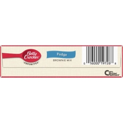 Bột Làm Bánh Brownies Socola Đen Pha Sẵn Betty Crocker Dark Chocolate Brownie Mix, Family Size, Hộp 519g (18.3 Oz.)