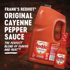 Sốt Ớt Cayenne Frank's RedHot Pepper Sauce (Keto Friendly), Chai 354ml (12 oz)