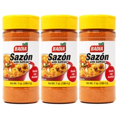 Gia Vị Hỗn Hợp Đa Năng Sazon Với Nhụy Hoa Nghệ Tây Badia Sazón with Saffron, Hộp 198.4g (7 Oz.)