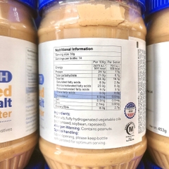 Bơ Đậu Phộng Mềm Mịn Không Đường Yogood No Added Sugar Smooth Peanut Butter, Hộp 453g