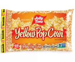 Bỏng Ngô Nổ Lò Vi Sóng Không Biến Đổi Gene JOLLY TIME Non-GMO Yellow Popping Corn Kernels, Gói 907g (32 Oz.)