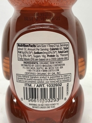 Mật Ong Hữu Cơ Nguyên Chất Kirkland Signature - Organic RAW Honey Bear 100% U.S. Grade A, Chai 680g (1 Lb. 8 Oz.) 24 Oz.