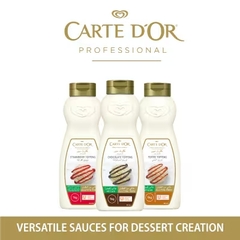 Siro Topping Dâu Carte D'Or Strawberry Topping, Gluten Free, Chai 1 Kg