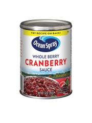 Sốt Nam Việt Quất Nguyên Trái Ocean Spray Whole Berry Cranberry Sauce, Hộp 397g (14 Oz.)