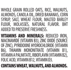Ngũ Cốc Ăn Sáng Giòn Với Chuối Post Great Grains Banana Nut Crunch Breakfast Cereal, Hộp 439g (15.5 Oz.)