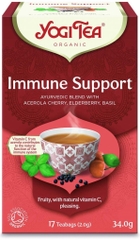 Trà Trái Cây Hữu Cơ Yogi Tea Hỗ Trợ Hệ Miễn Dịch, Hộp 17 gói