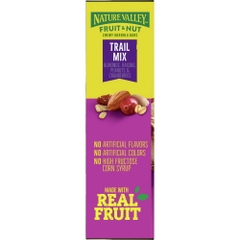 Thanh Ngũ Cốc Trái Cây, Hạt Nature Valley Fruit & Nut Trail Mix Chewy Granola Bar, Hộp 6 Thanh x 35g
