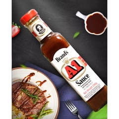 Sốt A1 Truyền Thống Kiểu Anh Cho Steak Và Gà A1 Original Steak Sauce, Chai 240g