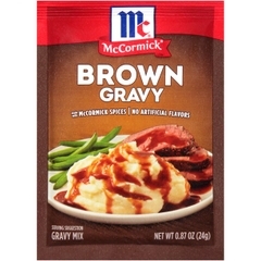 Bột Làm Nước Sốt Nâu McCormick Brown Gravy Mix Seasoning, Gói 24g