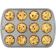 Khuôn Nướng Bánh Chống Dính GoodCook 04031 Muffin Pan, 2-3/4 in Dia x 18.3 in L x 11.8 in W x 8.1 in H