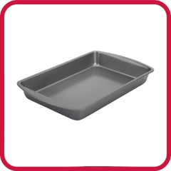 Khuôn Nướng Bánh Chống Dính GoodCook 04012 11 Inch x 7 Inch Nonstick Biscuit/ Brownie Rectangle Pan