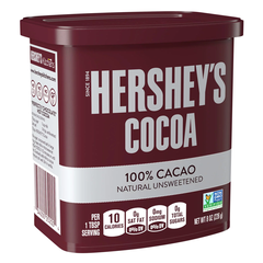 Bột Cacao Hershey's Không Đường Hershey's Cocoa 100% Cacao Natural Unsweeted, Hộp 226g (8 Oz.)