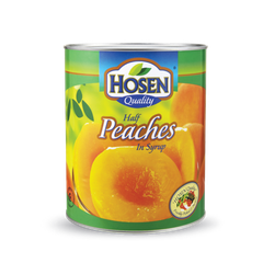 Đào Ngâm Đóng Hộp Dùng Cho Pha Chế Hosen Half Peaches In Syrup, Hộp 825g