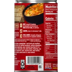 Súp Bò Rau Củ Truyền Thống Đóng Hộp Campbell's Chunky Old Fashioned Vegetable Beef Soup, Hộp 533g (18.8 Oz.)