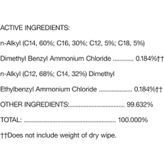 Khăn Lau Khử Khuẩn Clorox Disinfecting Wipes Crisp Lemon, Hộp 35 Miếng 17.78 x 20.32 cm (7" x 8")