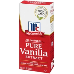 Chiết Xuất Vani Tự Nhiên McCormick Pure Vanilla Extract, Chai 29 mL (1 Fl. Oz.)