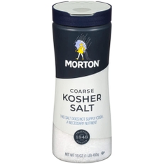 Muối Kosher Không I-Ốt Morton Coarse Kosher Salt, Hộp 453g (16 Oz.)