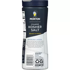 Muối Kosher Không I-Ốt Morton Coarse Kosher Salt, Hộp 453g (16 Oz.)