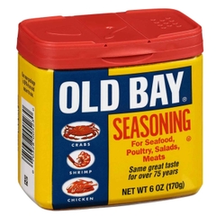 Bột Gia Vị Thượng Hạng Old Bay Classic Seafood Seasoning, Hộp 170g (6 Oz.)