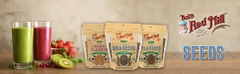 Hạt Chia Nguyên Hạt Hữu Cơ Bob's Red Mill Organic Chia Seeds, Gói 340g (12 Oz.)