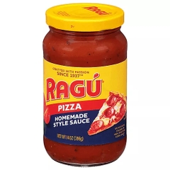 Sốt Pizza Truyền Thống RAGÚ Pizza Homemade Style Sauce, Lọ 396g