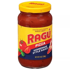 Sốt Pizza Truyền Thống RAGÚ Pizza Homemade Style Sauce, Lọ 396g