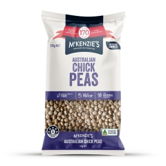 Đậu Gà Úc Cao Cấp Mckenzie's Australian Chick Peas, Gói 375g