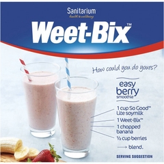 Bánh Ngũ Cốc Nguyên Hạt Giàu Dinh Dưỡng, Ít Ngọt Sanitarium Weet-Bix, Hộp 375g