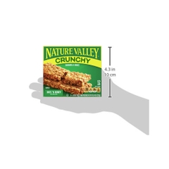 Thanh Ngũ Cốc Yến Mạch, Mật Ong Nature Valley Oats 'n Honey Crunchy Granola Bars, Hộp 12 Thanh (6 Gói) , 253g (8.94 Oz.)